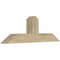 Ekena Millwork Portland Rough Sawn Timber Gable Bracket, Douglas Fir, 36"W x 12"H x 4"D x 4"F, 8/12 Pitch GBW036X12X0404POR00RDF - alternate 3